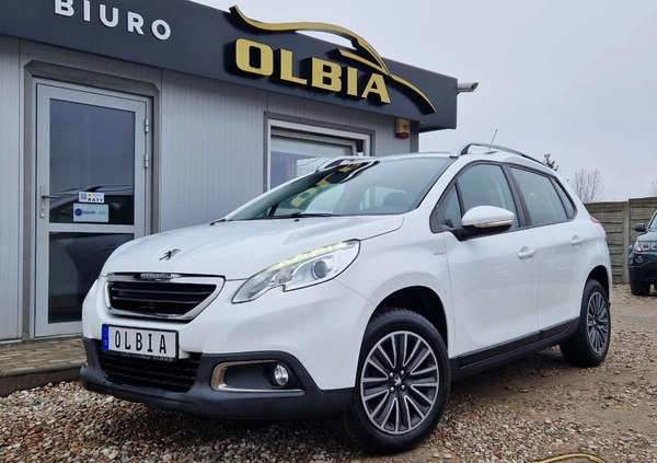 Peugeot 2008 cena 41900 przebieg: 63100, rok produkcji 2016 z Zbąszyń małe 596